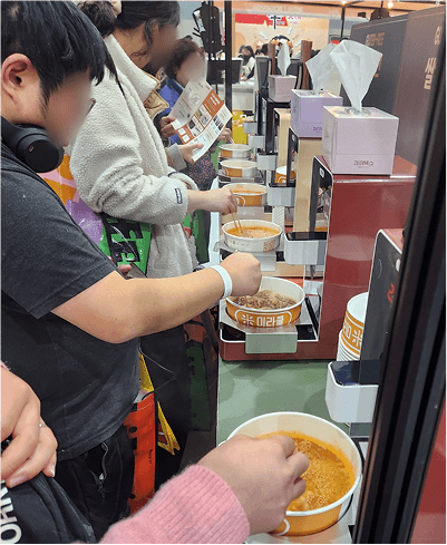 2025 대한민국라면박람회 미라클에프엔비 참가 3